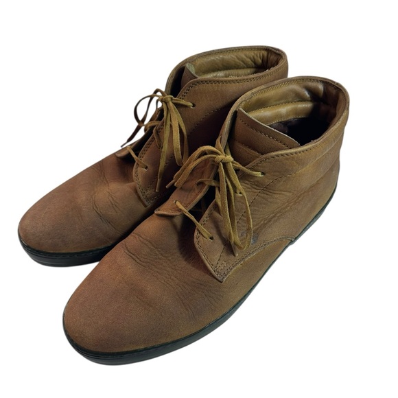 Tods Dark Brown Suede Leather Lace Up Almond Toe Chukka Ankle Boots Shoes Size 8 Tod main image 4